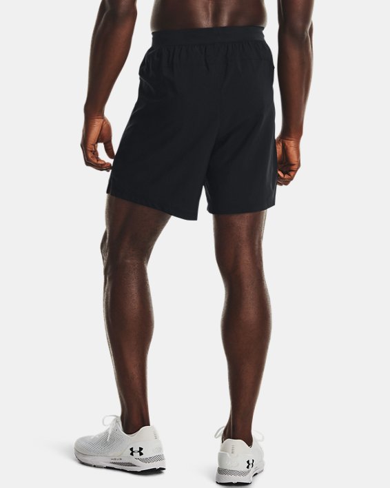 กางเกงขาสั้น UA Speed Stride 2.0 สำหรับผู้ชาย, Black, pdpMainDesktop image number 1